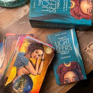The Light Seer’s Tarot: A 78 Card Deck & Guidebook by Chris-Anne